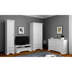 Тумба под ТВ Грация 1070 Белый