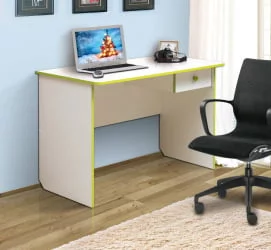 Детский стол компьютерный №6 Белый/Синий