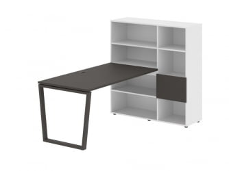 Рабочая станция ЕДИС ЕВРСТ 1215 Мокко Мокко Белый / EDIS EVRST