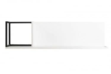 Полка в гостиную CИТЙ 40095583х Белый / CITY 40095583h