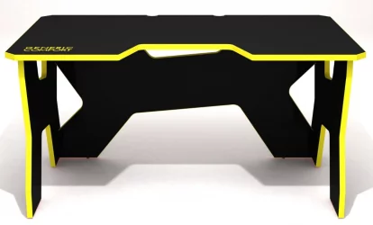 Стол геймерский Генериc Комфорт Гамер2/ДС/НИ Желтый Черный / Generic Comfort Gamer2/DS/NY