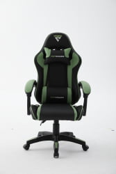 Кресло спортивное ТопЧаирс Шадов черно-зеленый / TopChairs Shadow