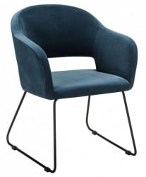 Кресло Оскар Диаг блуе/Линк / Oscar Diag blue/Линк