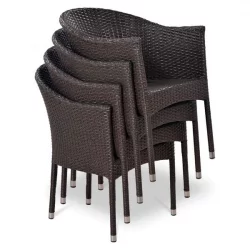 Кресло плетеное Й350Г-В53 Бровн / Y350G-W53 Brown