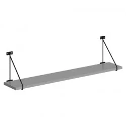 Полка навесная CОФФЕЕ СХ3-БАР Серый / COFFEE SH3-BAR