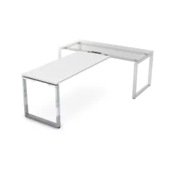 Брифинг-приставки ГЛОСС ЛИНЕ НБП-О.009 Белый Премиум / GLOSS LINE