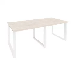 Стол переговорный (2 столешницы) ОНИКС О.МО-ПРГ-2.1 Денвер Светлый/Белый / ONIX O.MO-PRG-2.1