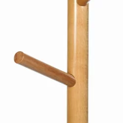 Вешалка-стойка БРАБИКС CР-1906 на мраморном диске Белый / BRABIX CR-1906