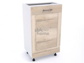 Стол 960 С-60, Дублин (600*470*1060) Дуб галифакс белый, 21625