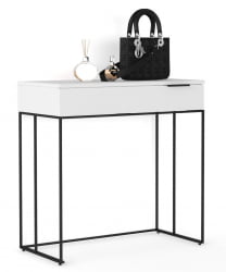 Туалетный стол Ситй 80 см. белый / City