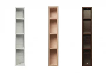 Настенный шкаф для гостиной Хоп Шелф Арт Венге