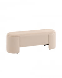 Банкетка Такс велюр Молочный / Taks