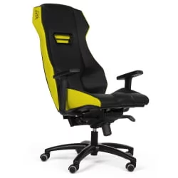 Геймерское кресло ВАРП Зе Желтый/черный / WARP Ze