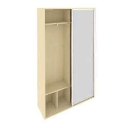 Прихожая-купе комбинированная ЛИГХТ С-ПК-39 Клен / LIGHT