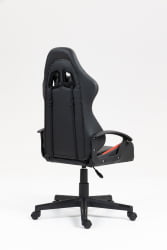 Кресло спортивное ТопЧаирс Виверн черно-красный / TopChairs Wyvern