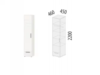 Детский шкаф Аляска 501.22