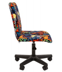 Детское кресло CХАИРМАН ТИН (КИДС) 109 черный пластик CРАЗЙ / CHAIRMAN (KIDS) CRAZY