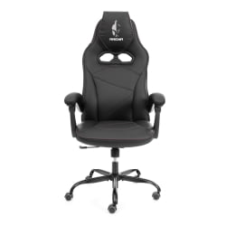 Кресло Арена металБЛ кож/зам, черный/черный карбон, 36-6/карбон черный / Arena metalBL