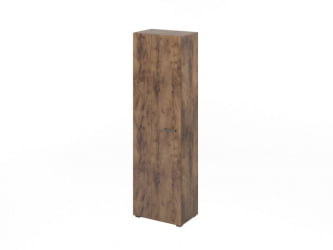 Шкаф для документов высокий ЛЕМО Л-561 Таксония шоколадная / LEMO L-561