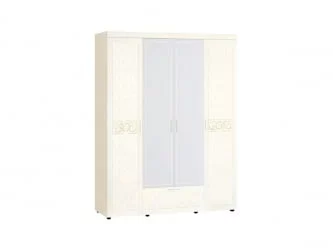 Шкаф четырехдверный с зеркалом Тиффани 93.14