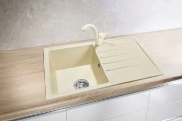 Кухонная мойка СТАНДЭРТ 7602 Белый / STANDART