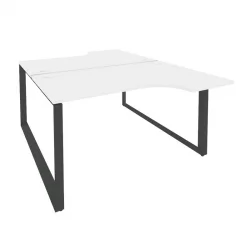 Рабочая станция на О-образном м/к ОНИКС О.МО-Д.СА-2 Белый Бриллиант/Антрацит / ONIX O.MO-D.SA-2