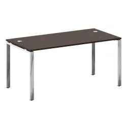 Стол рабочий руководителя МЕТАЛ СЙСТЕМ ДИРЕCТ БП.СРР-4.8 Венге Цаво / METAL SYSTEM DIRECT