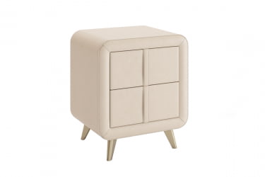 Тумба Софи ТМ-001.1 крем (экокожа) / TM-001.1