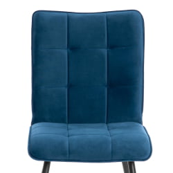 Стул обеденный Бари LT, велюр, Дэрк блуе (темно-синий), 41х55х89 см / Bari Dark blue