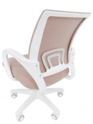 Детское кресло CХАИРМАН ТИН (КИДС) 103 белый пластик БАРНИ (БАРНИ) Зефир / CHAIRMAN (KIDS) (BARNI)