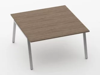 Л-образный металлический каркас с траверсами Дека 74.145.14 К Металлик матовый муар / Deka