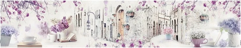 Глянцевый фартук (КОМПОЗИТ) КМ 55 / KM