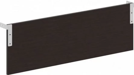 Фронтальная панель к одинарному столу КСТЕН-К КСДСТ 187 Легно темный Алюминий / XTEN-Q XDST