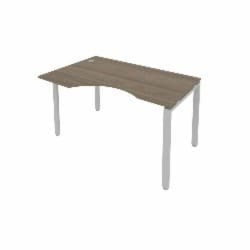Стол письменный МЕТАЛ СЙСТЕМ Б.СА-2 Л Вяз/Серый / METAL SYSTEM