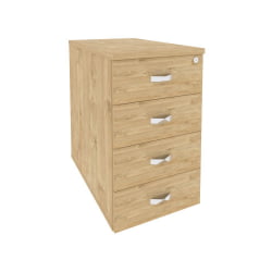 Тумба приставная / опорная ОНИКС О.ТПО-1.7 Тиквуд Светлый / ONIX O.TPO-1.7