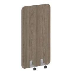 Перегородка на металлических опорах, на роликах Р-лине ДП.Р-80-150 Вяз Благородный / R-line DP.R-80-150