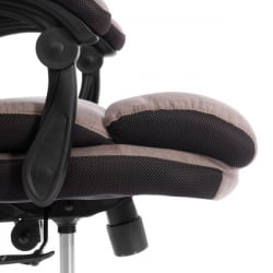 Кресло Чиеф металБЛ ткань, светло-коричневый, КУБ 03/ТВ-24 / Chief metalBL KUB 03/TW-24