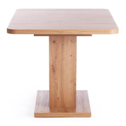 Раздвижной стол ВОКС ЛДСП, 132-172кс85кс75,5 см, Дуб артисан/Графит / VOX 132-172x85x75,5