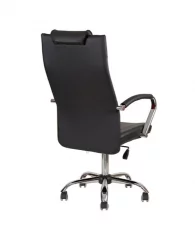 Кресло для руководителя АВ 134 Черное Синее / AV