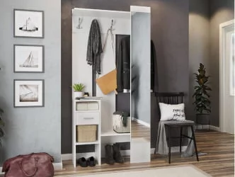 Прихожая Агата ПР-0027 Белый рамух / PR-0027