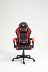 Кресло спортивное ТопЧаирс Шадов черно-красный / TopChairs Shadow