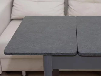 Раздвижной стол Орфей 44 Антрацит-Оникс