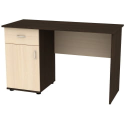 Стол Алиса(Т19)743х1200х522ручкаскоба96мм(Венге-ДМ) / Алиса(T19)743х1200х522ручкаскоба96мм(Венге-ДМ)