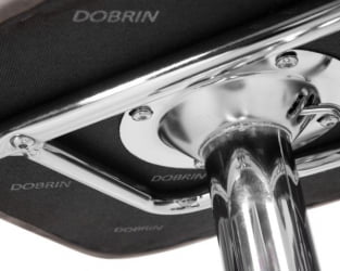 Стул барный ДОБРИН CХАРЛЙ (серый велюр (МДЖ9-75)) 2 шт / DOBRIN CHARLY (MJ9-75))