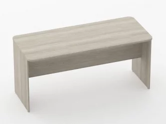 Стол для переговоров Глассй 1.16.16 Дуб сантана светлый / Glassy