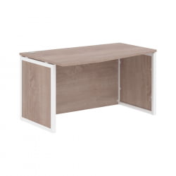 Стол письменный левый КСТЕН-КП КСКПCТ 149Х Л Дуб Сонома Белый / XTEN-QP XQPCT 149H L