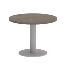 Стол журнальный круглый ХОМЕ ОФФИCЕ ВР.СП-5-60.1Г Вяз Благородный/Серый металл / HOME OFFICE VR.SP-5-60.1G