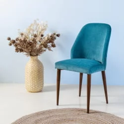 Стул Ален Блю/Натуральный Дуб / Alen