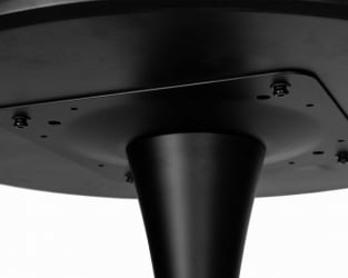 Обеденный стол МИА БАР (черная столешница, черное основание) / MIA BAR