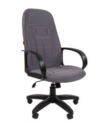 Кресло руководителя CХАИРМАН 727 СТ ОС-08 Серый / CHAIRMAN OS-08